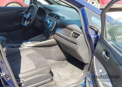 2019 Nissan Leaf S z USA, uszkodzony, nr VIN 1N4AZ1CP9KC308428